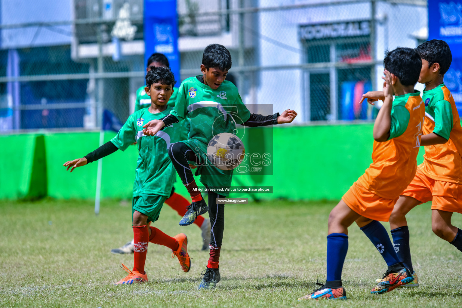 Day 3 of Milo Kids Football Fiesta 2022 was held in Male', Maldives on 21st October 2022. Photos: Nausham Waheed/ images.mv