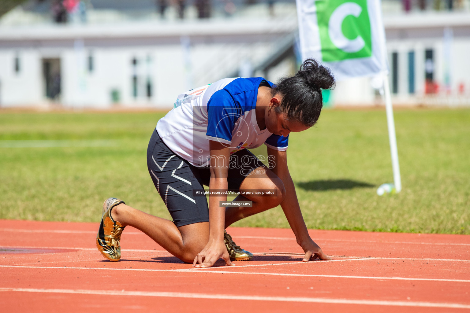 Day three of Inter School Athletics Championship 2023 was held at Hulhumale' Running Track at Hulhumale', Maldives on Tuesday, 16th May 2023. Photos: Nausham Waheed / images.mv