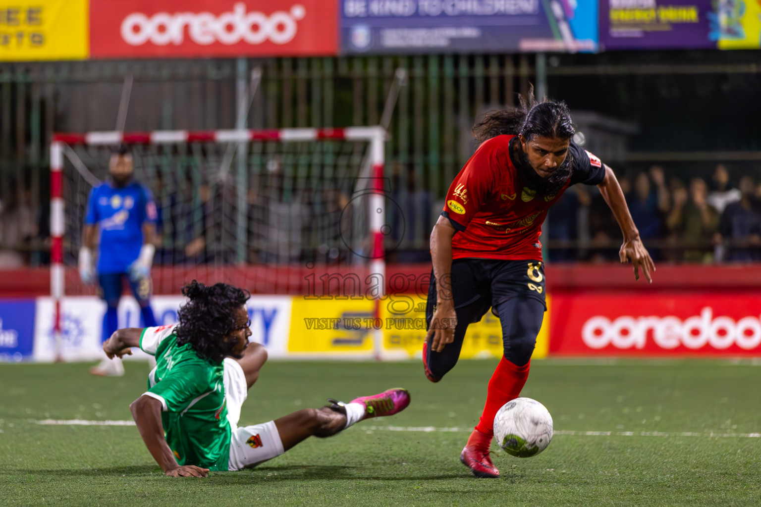 L Gan L Kalaidhoo in Day 12 of Golden Futsal Challenge 2024 was held on Friday, 26th January 2024, in Hulhumale', Maldives
Photos: Ismail Thoriq / images.mv