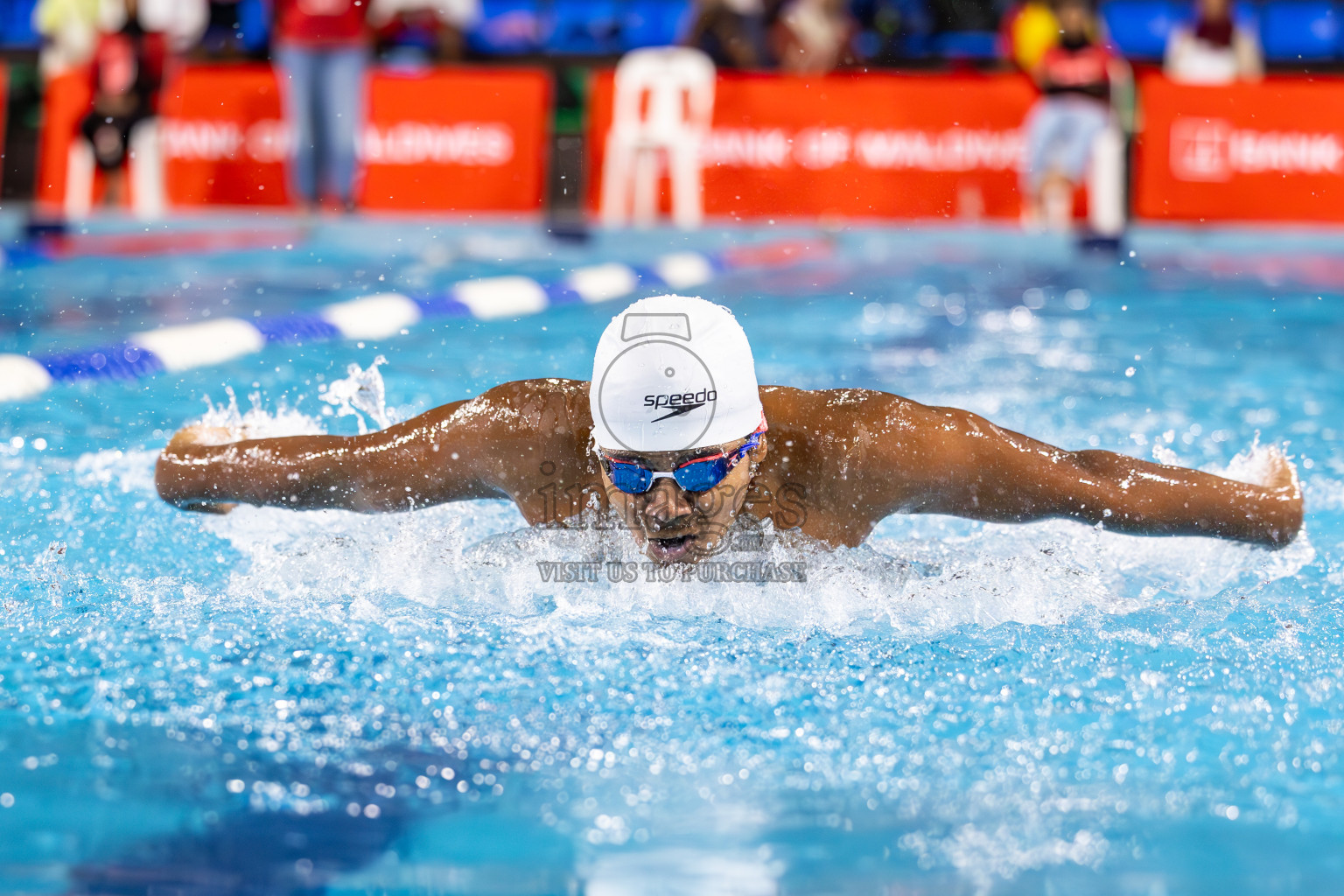 Day 2 of 20th BML Inter-school Swimming Competition 2024 held in Hulhumale', Maldives on Sunday, 13th October 2024. Photos: Ismail Thoriq / images.mv