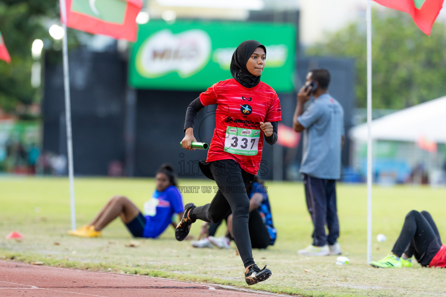 Day 1 of National Athletics Championship 2025 was held at Ekuveni Running Ground in Male', Maldives on Thursday, 14th August 2025. Photos: Hasni / images.mv