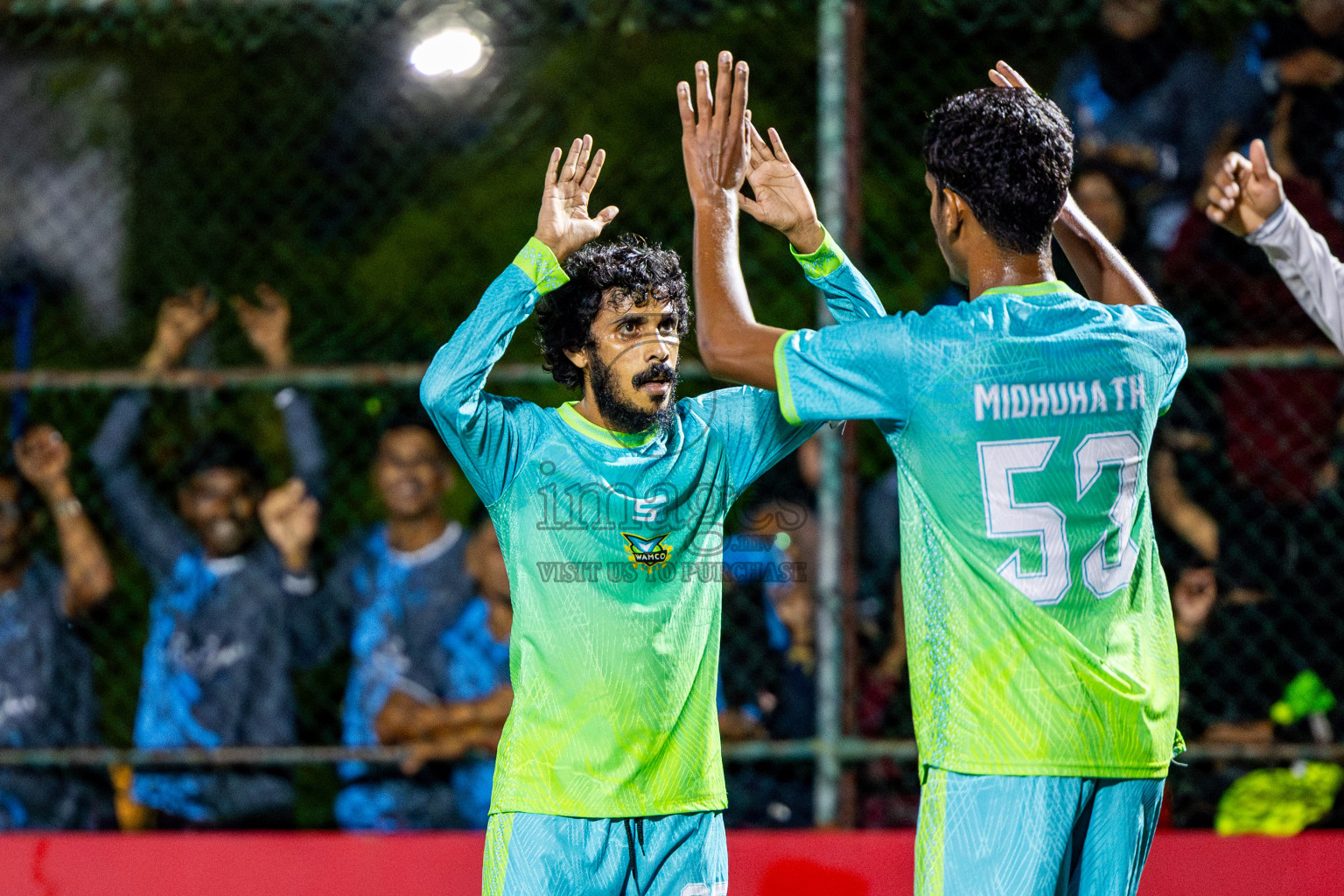 Silver Sands vs Club WAMCO in Day 14 of Office League 2025 was held on Tuesday, 29th April 2025 in Hulhumale', Maldives. Photos: Nausham Waheed / images.mv