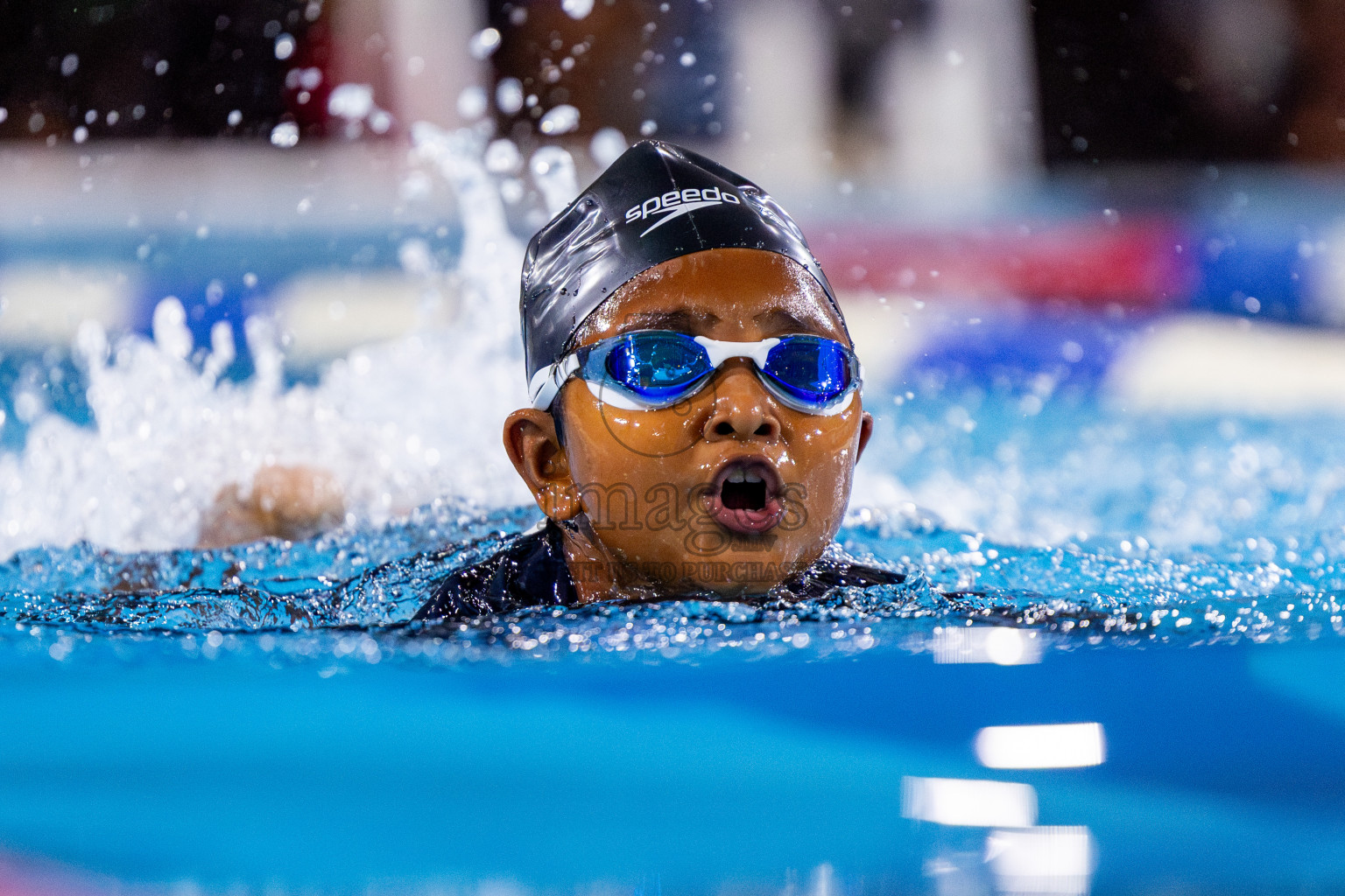 Day 2 of BML 5th National Swimming Kids Festival 2024 held in Hulhumale', Maldives on Tuesday, 19th November 2024. Photos: Nausham Waheed / images.mv