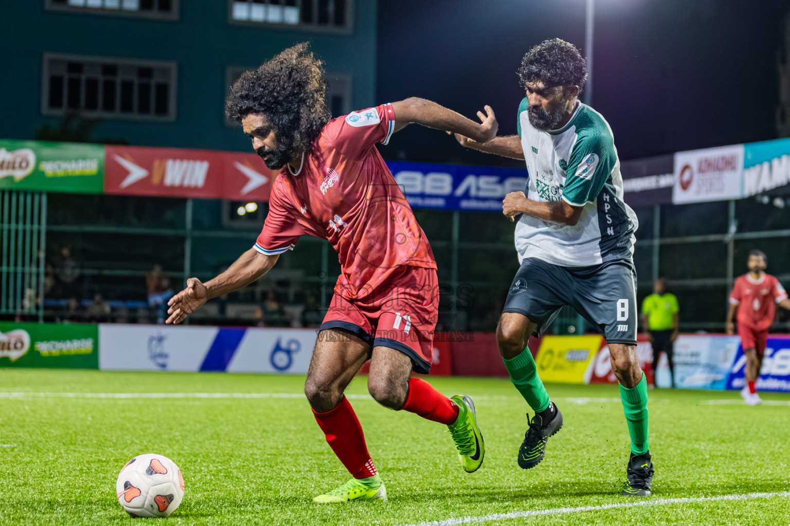 Team HPSN vs Club Binara in Club Maldives Cup Classic 2025 held in Rehendi Futsal Ground, Hulhumale', Maldives on Monday, 15th September 2025. Photos: Areef / images.mv