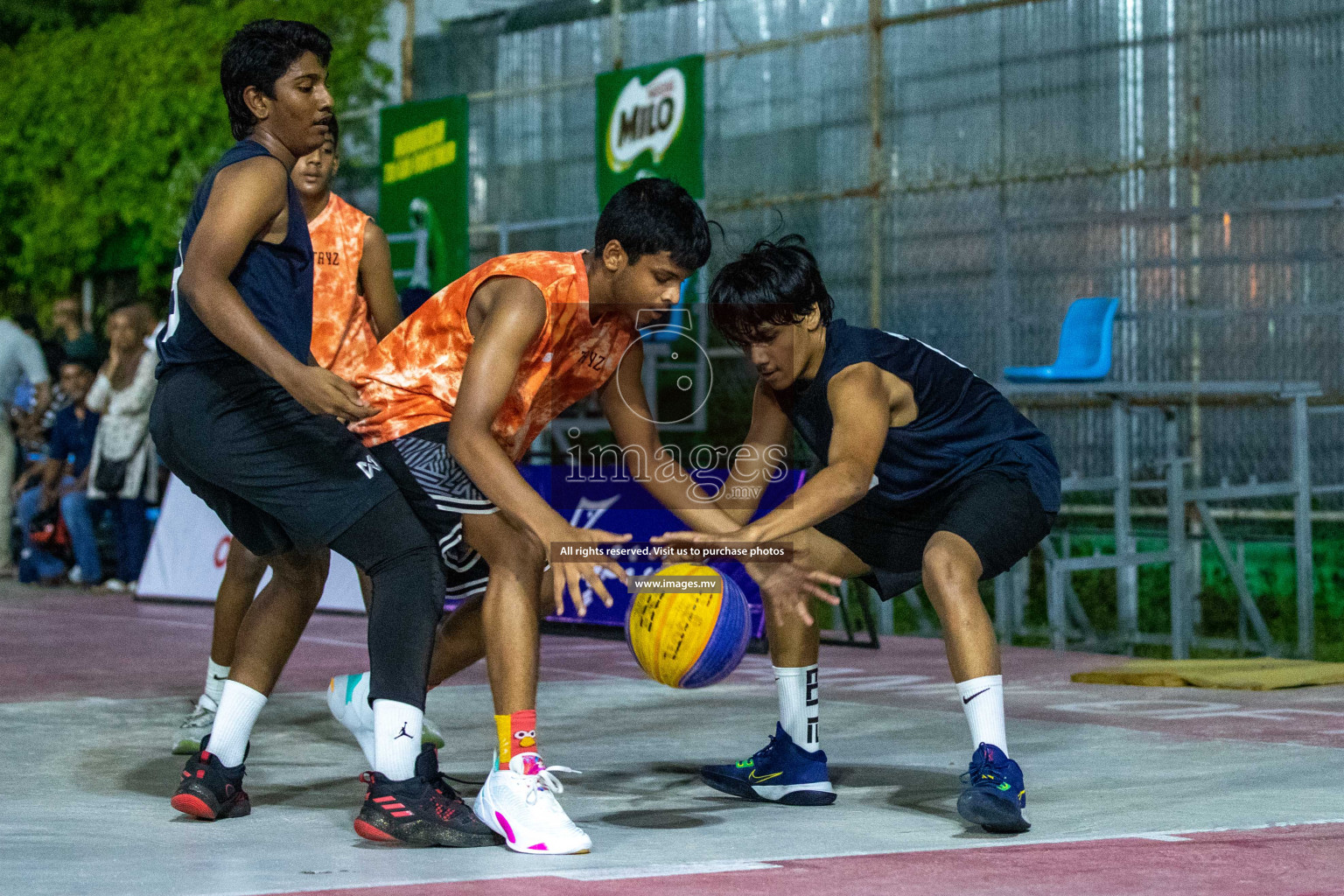 Day4 of Slamdunk by Sosal on 15th April 2023 held in Male'. Photos: Nausham waheed /images.mv