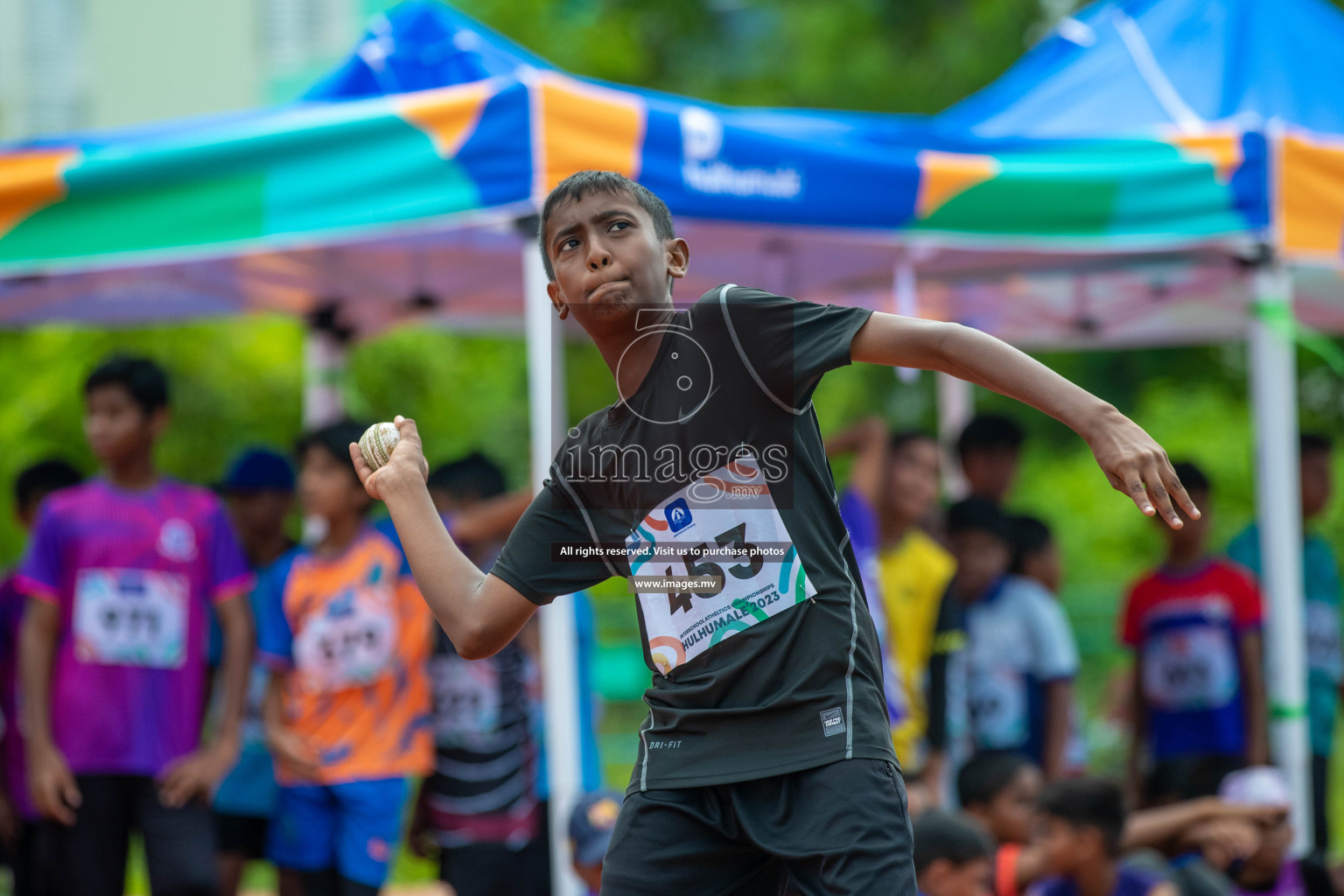 Day two of Inter School Athletics Championship 2023 was held at Hulhumale' Running Track at Hulhumale', Maldives on Sunday, 15th May 2023. Photos: Nausham Waheed / images.mv