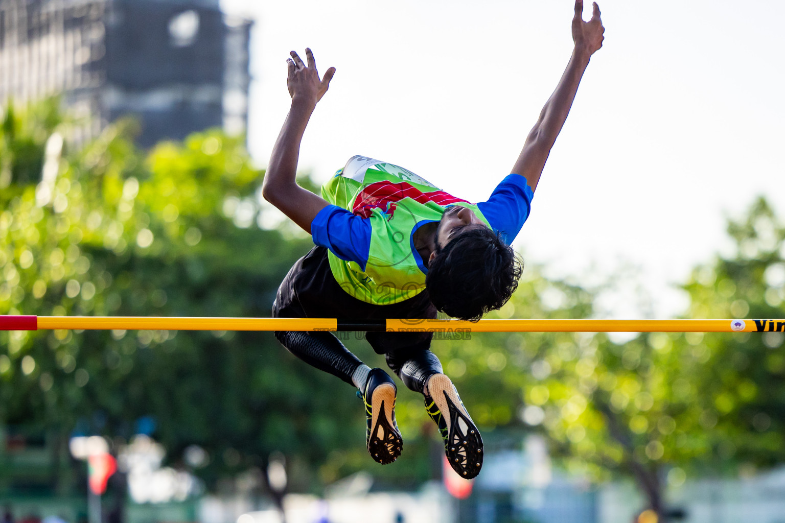 Day 1 of 33rd National Athletics Championship was held in Ekuveni Track at Male', Maldives on Thursday, 5th September 2024. Photos: Nausham Waheed / images.mv