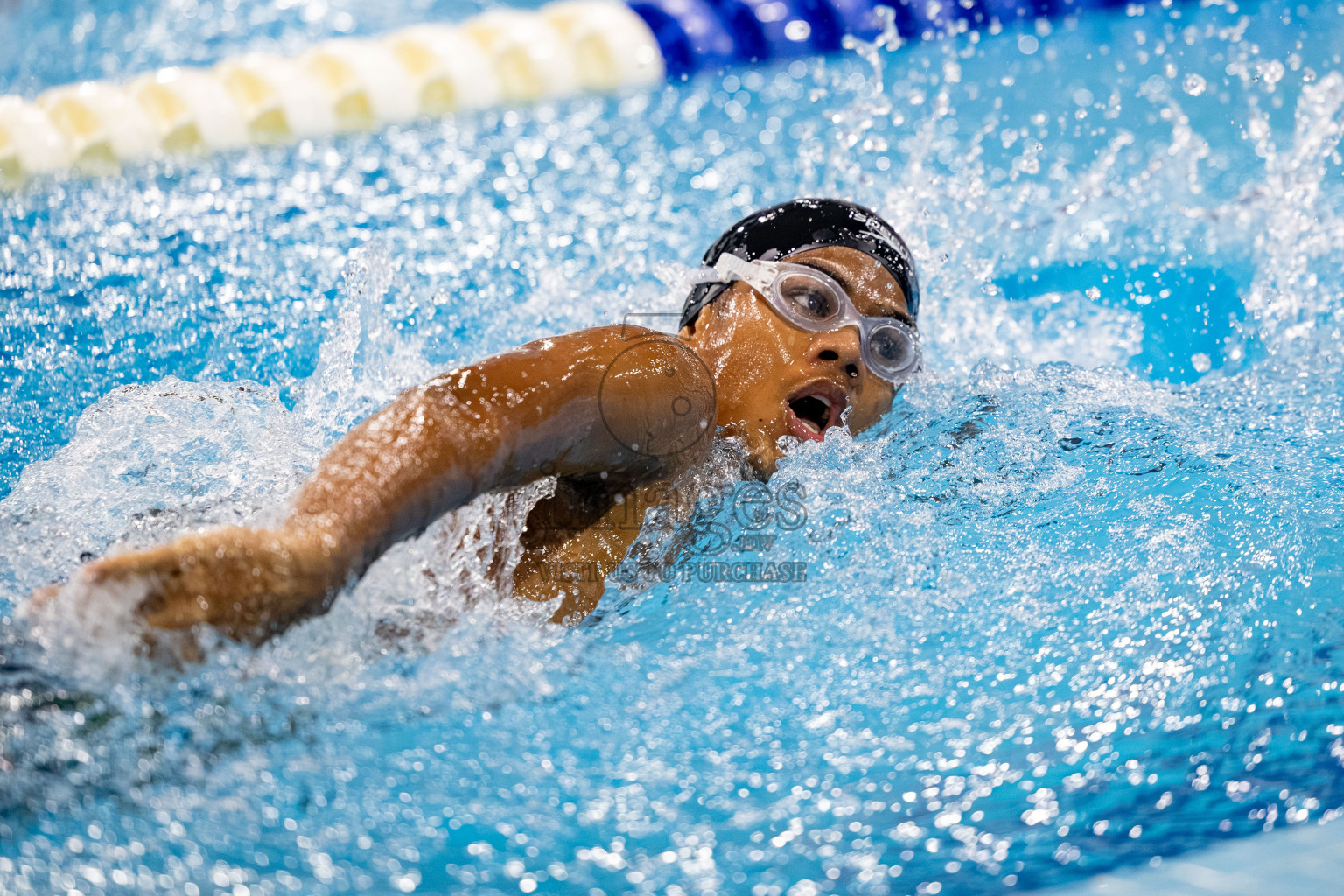Day 5 of BML 21st Interschool Swimming Competition 2025 was held in Hulhumale' Swimming Pool, Hulhumale', Maldives on Wednesday, 15th October 2025. 
Photos: Hassan Simah / images.mv