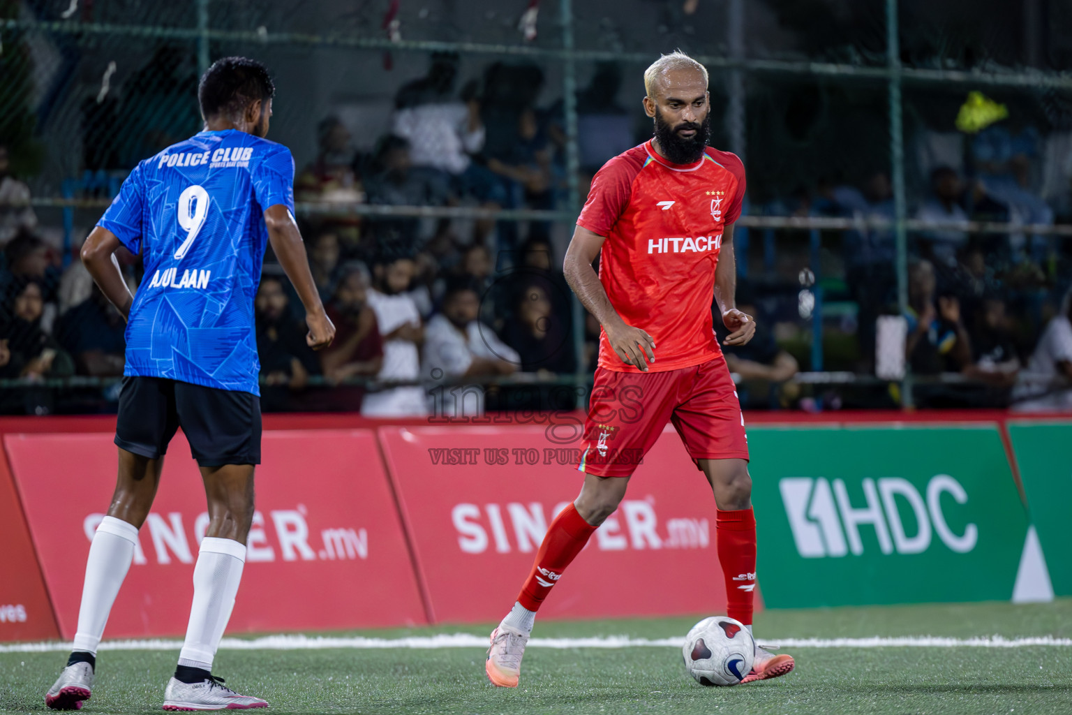 STO RC vs Police Club in Club Maldives Cup 2024 held in Rehendi Futsal Ground, Hulhumale', Maldives on Wednesday, 2nd October 2024.
Photos: Ismail Thoriq / images.mv