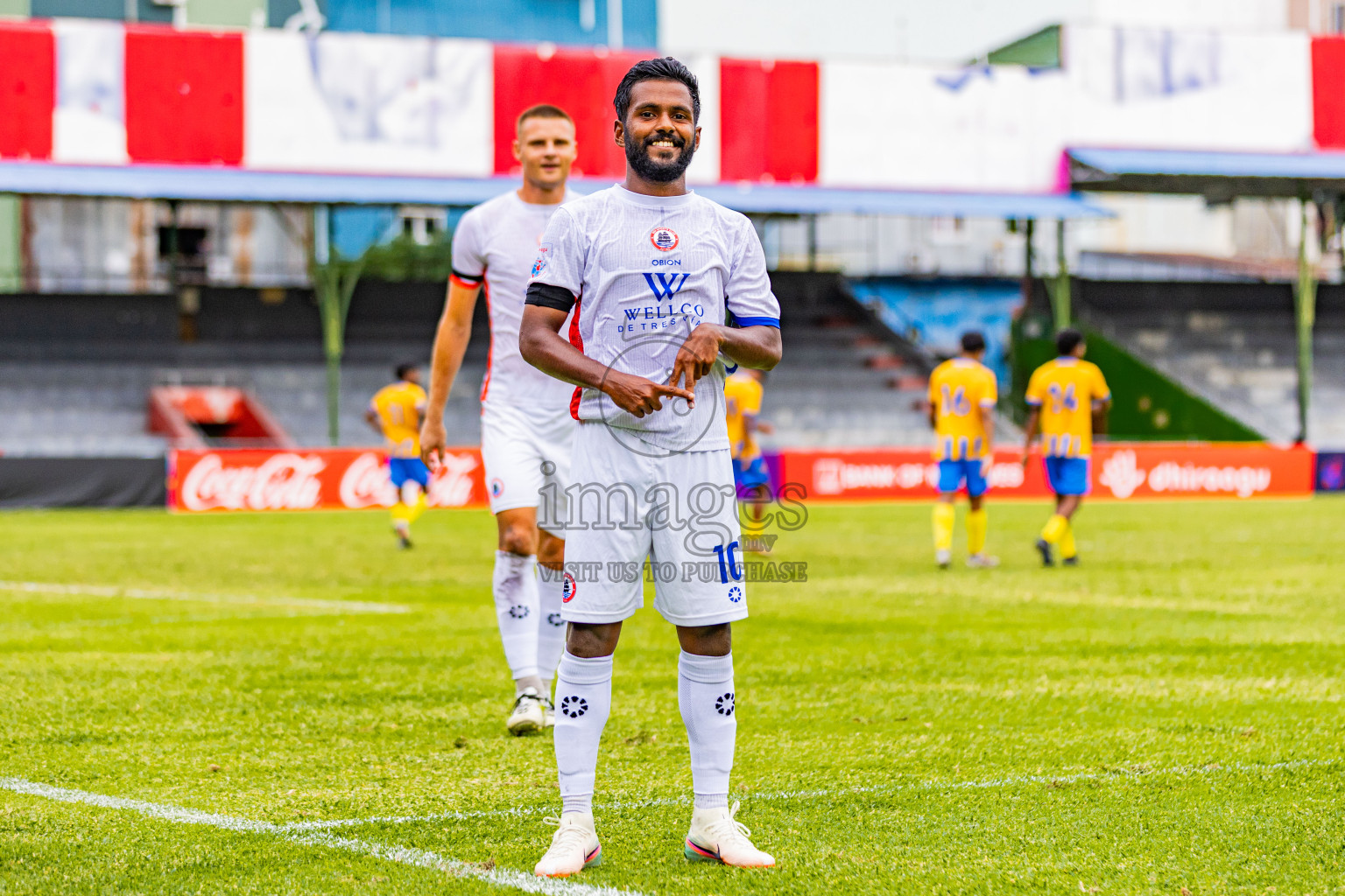 Club Valencia vs Odi Sports Club in Dhivehi Premier League 2025/26 held in National Football Stadium, Male', Maldives on Friday, 26th September 2025. Photos: Areef Adam / Images.mv