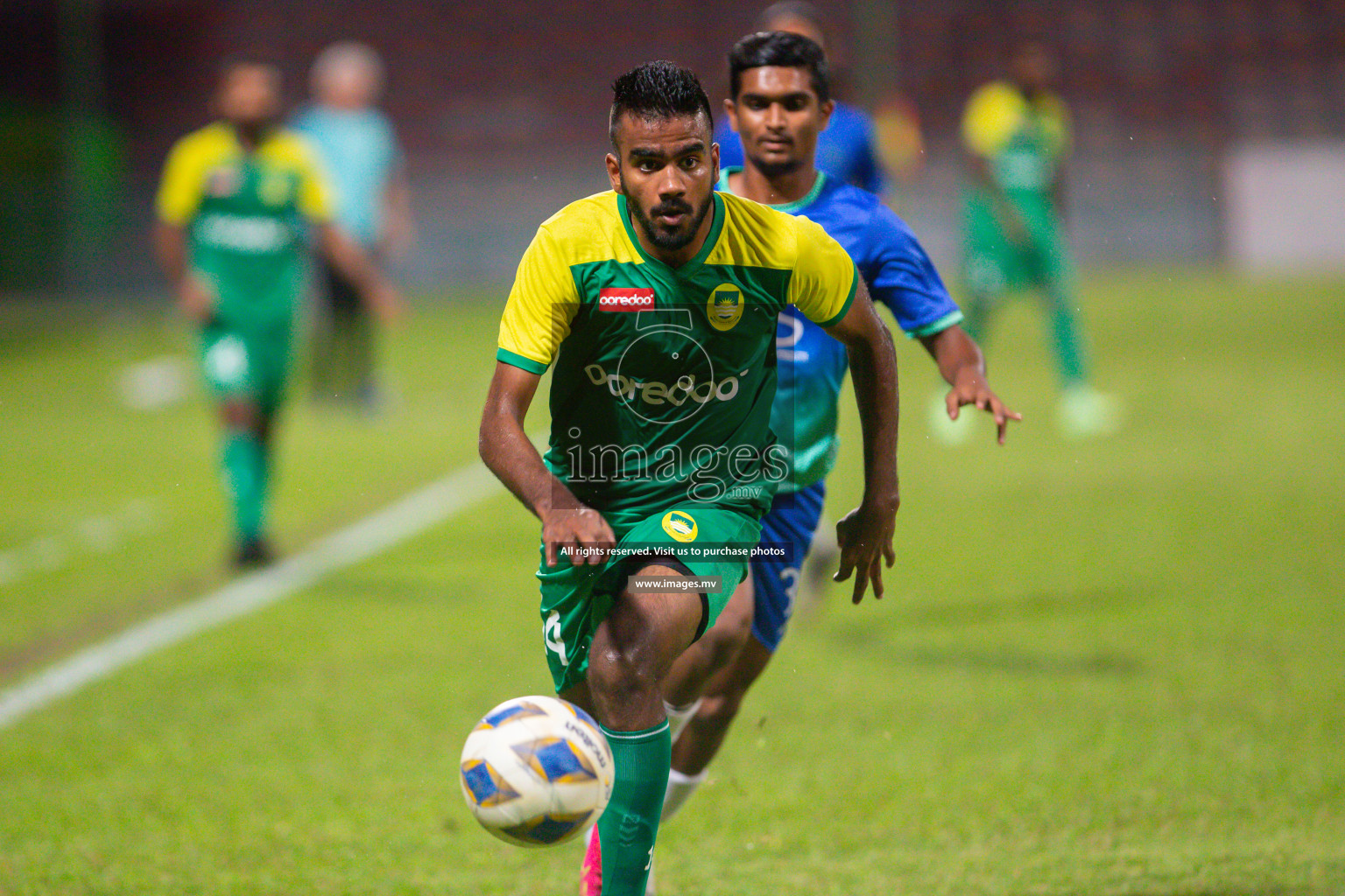 President's Cup 2023 Semi Final - Maziya Sports & Recreation vs Super United Sports, held in National Football Stadium, Male', Maldives  Photos: Mohamed Mahfooz Moosa/ Images.mv