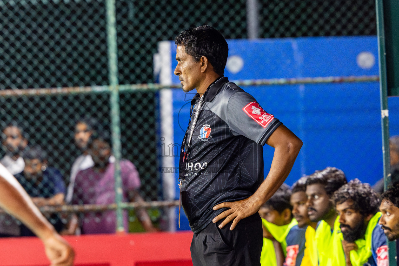 AA Rasdhoo vs AA Bodufolhudhoo in Day 11 of Golden Futsal Challenge 2025 was held on Wednesday, 15th January 2025, in Hulhumale', Maldives Photos: Nausham Waheed / images.mv