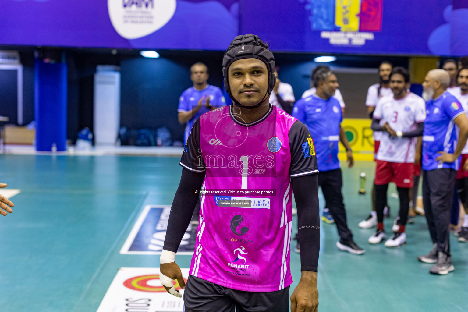 Sports Club City vs Dhivehi Sifainge Club in the Finals of National Volleyball Tournament 2022 on Thursday, 07th July 2022, held in Social Center, Male', Maldives