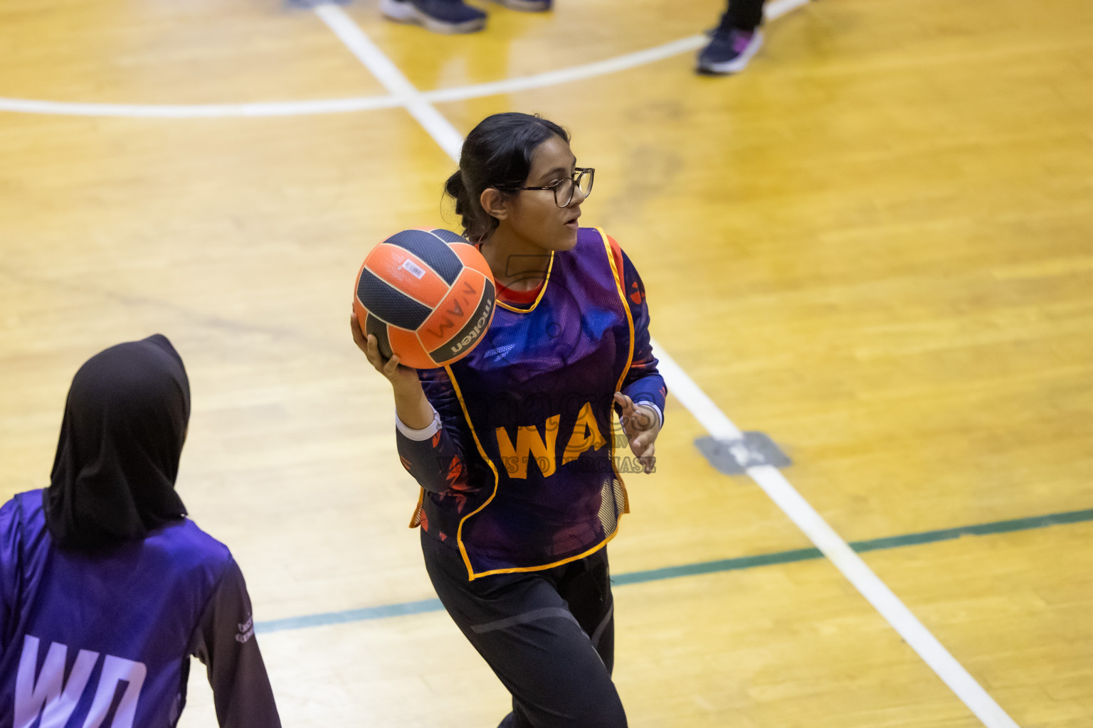 Day 11 of 25th Inter-School Netball Tournament was held in Social Center at Male', Maldives on Wednesday, 21st August 2024.