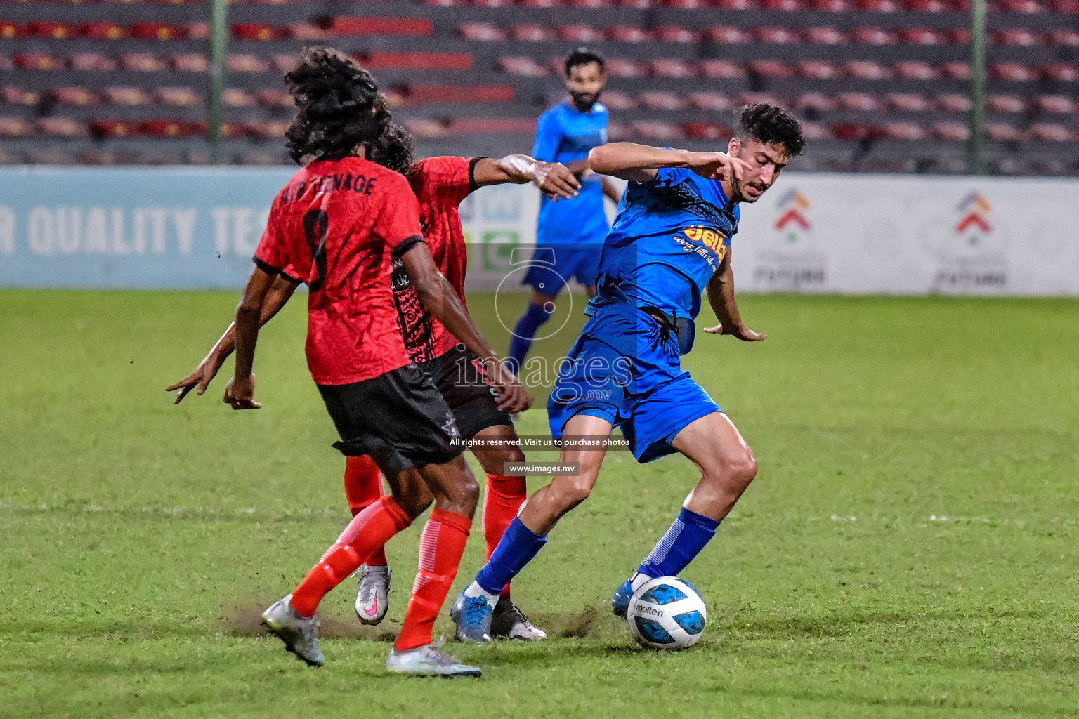 CLUB Teenage  vs Kuda henveiru united  in the 2nd Division 2022 on 14th Aug 2022, held in National Football Stadium, Male', Maldives Photos: Nausham Waheed / Images.mv