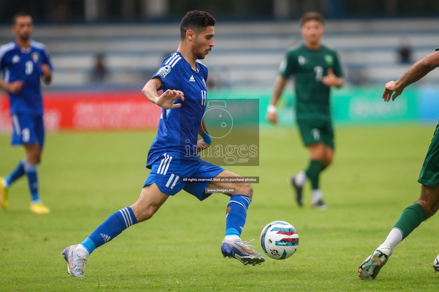 Pakistan vs Kuwait in SAFF Championship 2023 held in Sree Kanteerava Stadium, Bengaluru, India, on Saturday, 24th June 2023. Photos: Nausham Waheed, Hassan Simah / images.mv