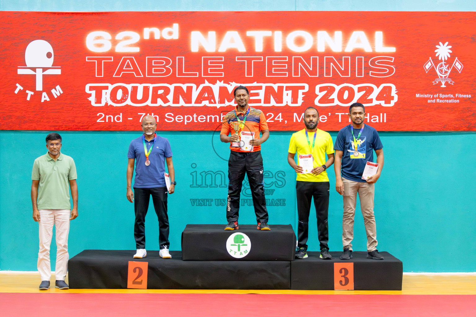 Finals of National Table Tennis Tournament 2024 was held at Male' TT Hall on Friday, 6th September 2024. 
Photos: Abdulla Abeed / images.mv