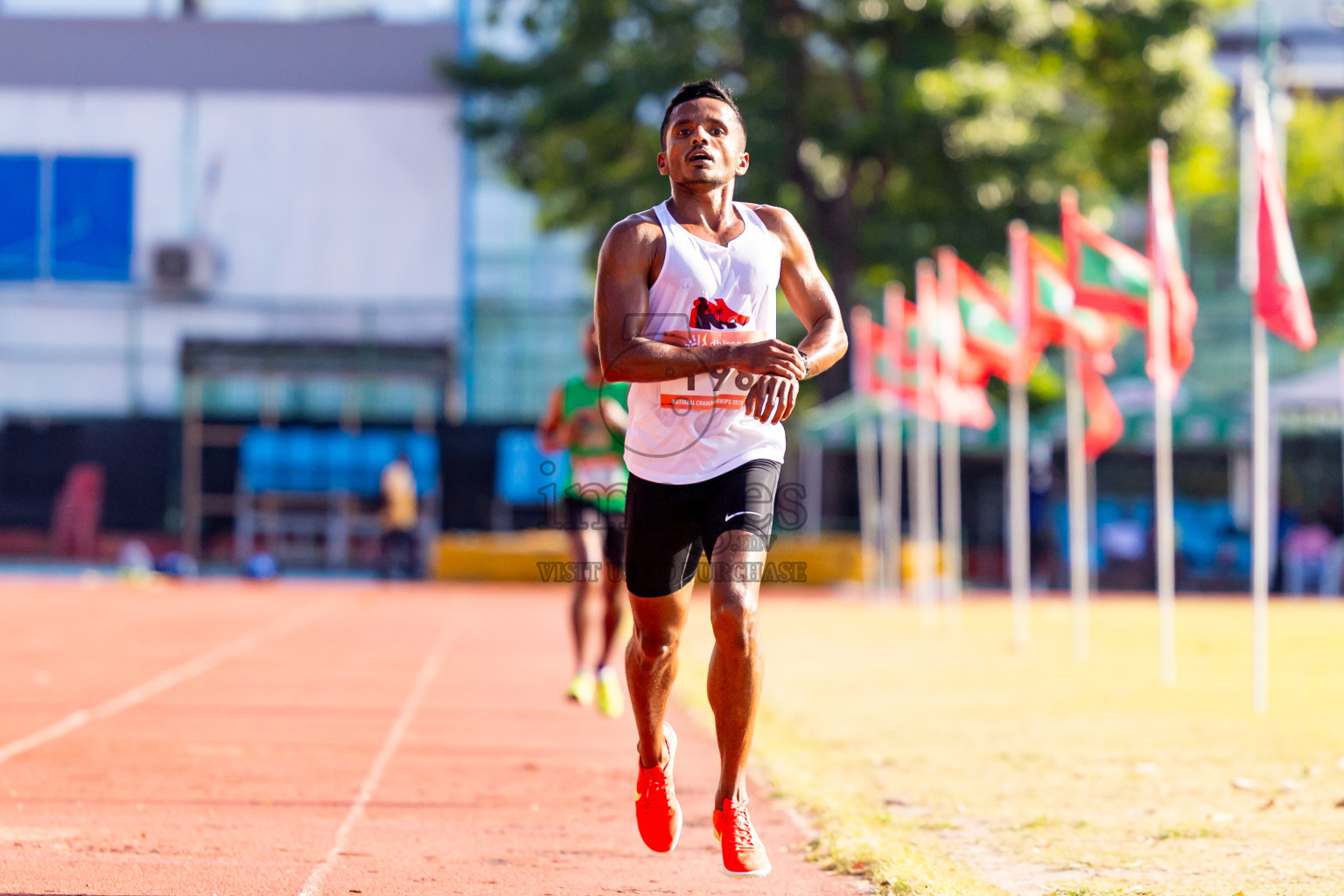 Day 3 of National Athletics Championship 2025 was held at Ekuveni Running Ground in Male', Maldives on Saturday, 16th August 2025. Photos: Nausham Waheed / images.mv
