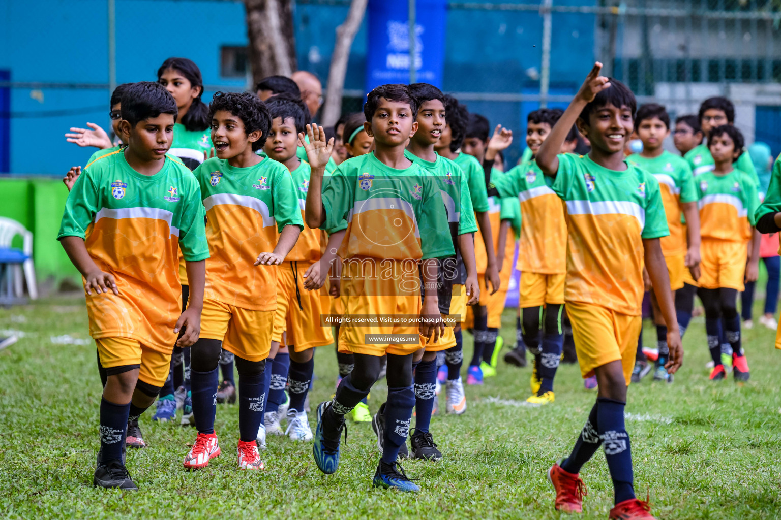 Day 1 of Milo Kids Football Fiesta 2022 was held in Male', Maldives on 19th October 2022. Photos: Nausham Waheed/ images.mv