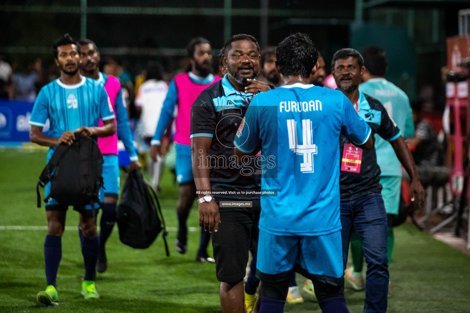 MACL vs Trade Club in Club Maldives Cup 2022 was held in Hulhumale', Maldives on Sunday, 9th October 2022. Photos: Hassan Simah / images.mv