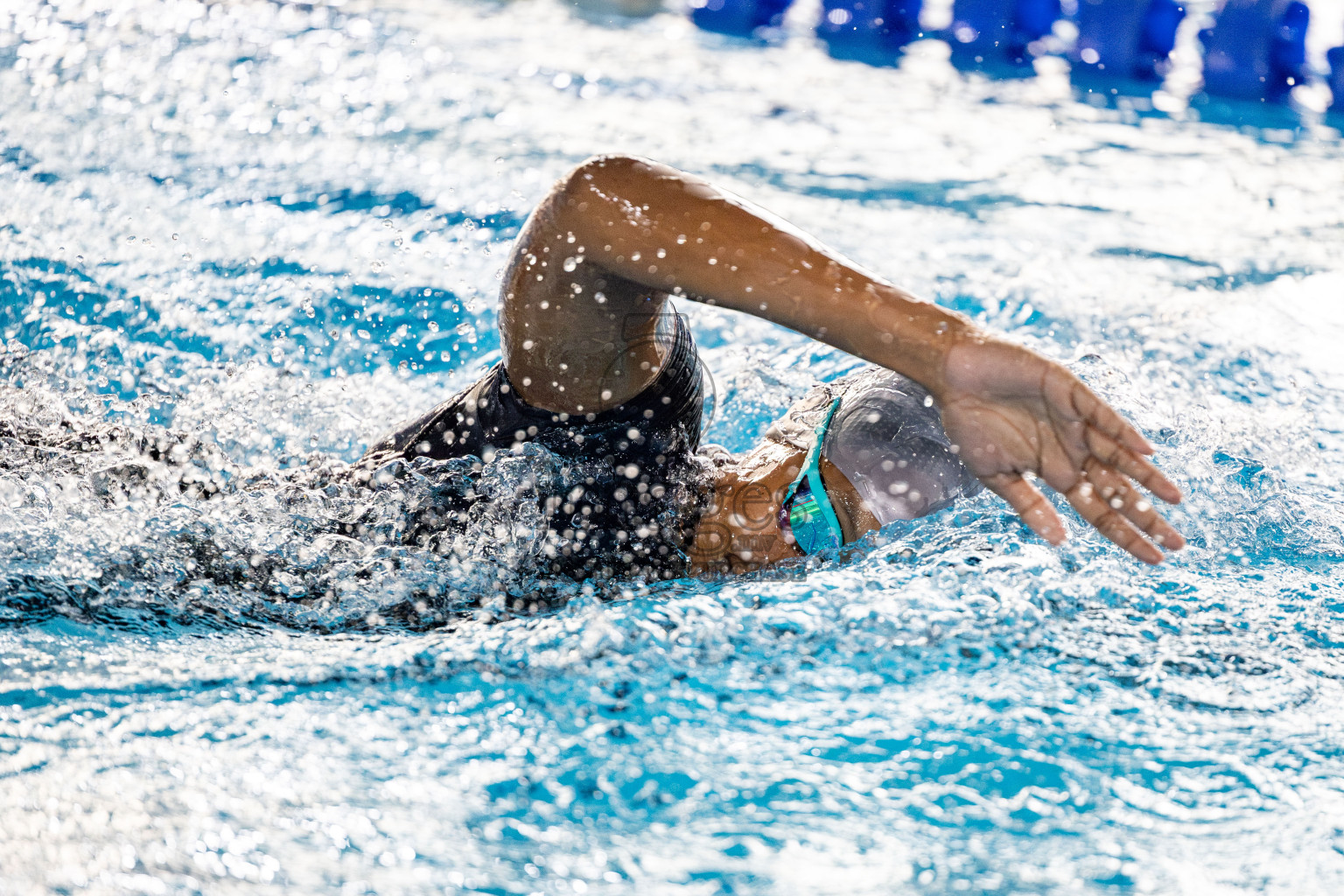 Day 6 of National Swimming Competition 2024 held in Hulhumale', Maldives on Wednesday, 18th December 2024. 
Photos: Hassan Simah / images.mv