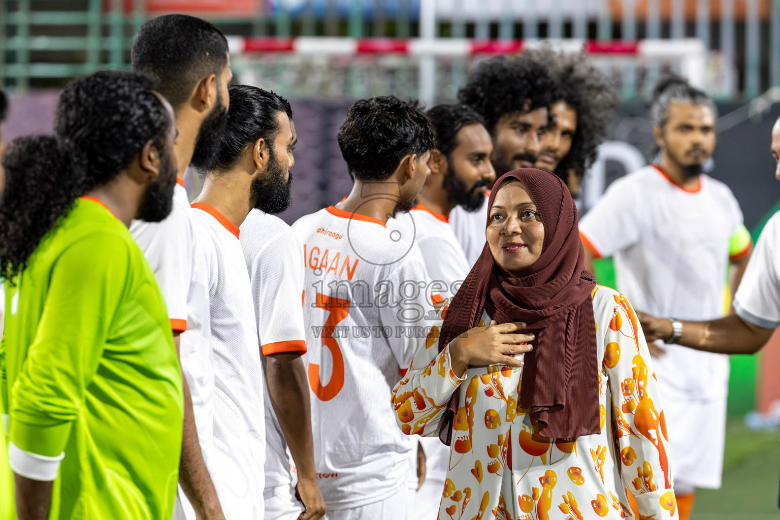 Customs RC vs Dhiraagu in Club Maldives Cup 2024 held in Rehendi Futsal Ground, Hulhumale', Maldives on Saturday, 28th September 2024. Photos: Ismail Thoriq / images.mv