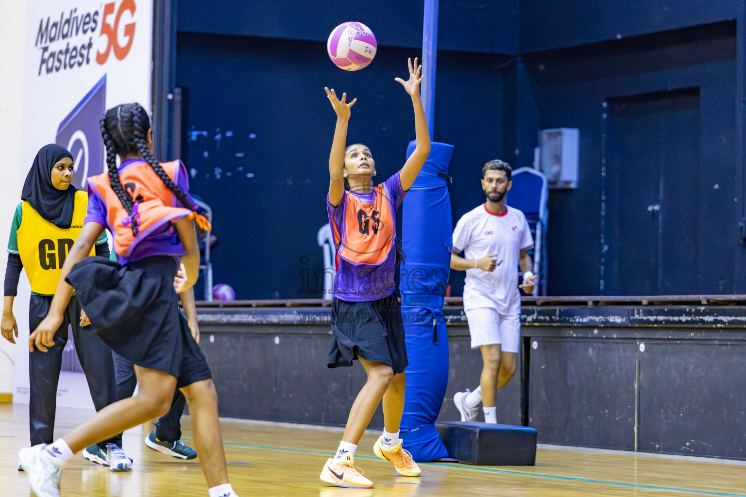 Finals of 26th Inter-School Netball Tournament 2025 was held in Social Center Indoor Hall on Saturday, 8th November 2025. Photos: Areef Adam / images.mv