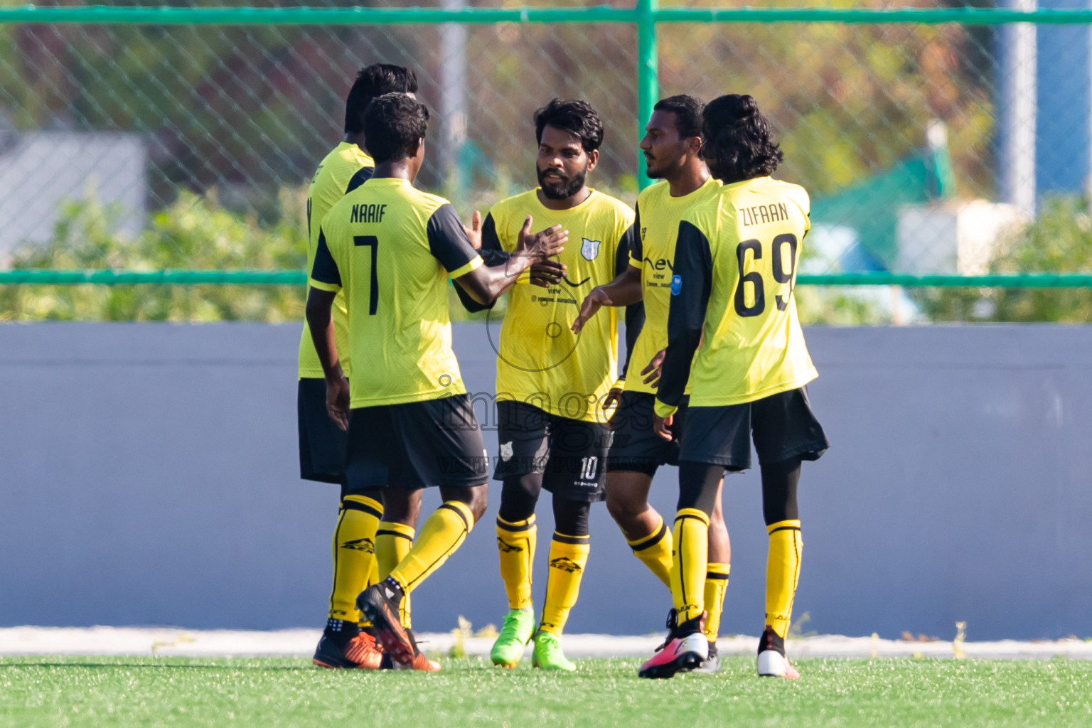 Kanmathi Juniors vs Furious SC from Manadhoo Council Cup 2024 in N Manadhoo Maldives on Monday, 19th February 2023. Photos: Nausham Waheed / images.mv