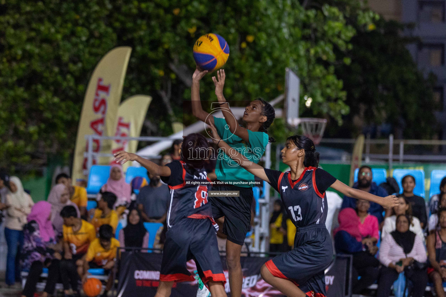 Day4 of Slamdunk by Sosal on 15th April 2023 held in Male'. Photos: Ismail Thoriq / images.mv