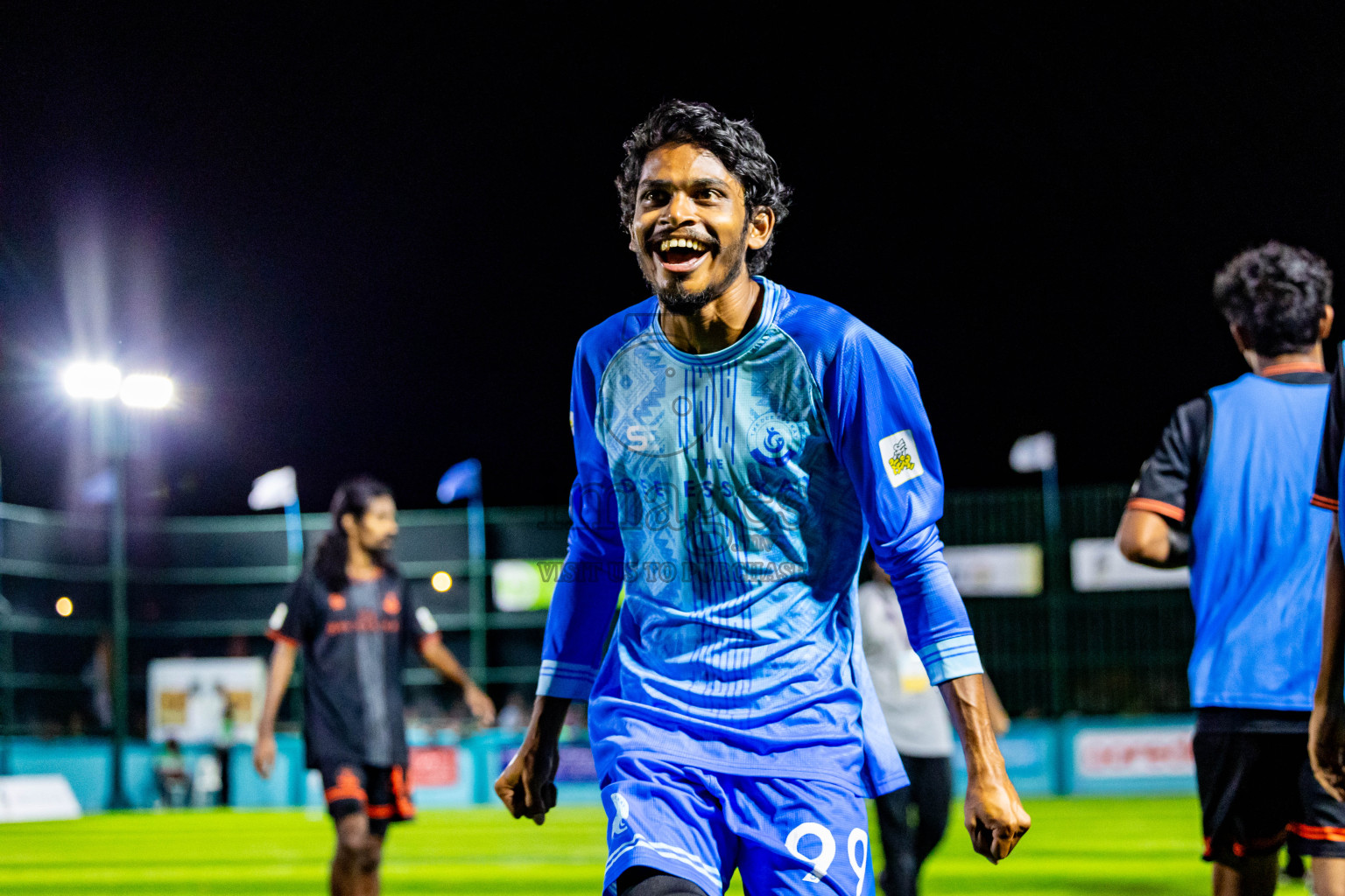 Dee Ess Kay vs Fools SC in Day 3 of Laamehi Dhiggaru Ekuveri Futsal Challenge 2024 was held on Sunday, 28th July 2024, at Dhiggaru Futsal Ground, Dhiggaru, Maldives Photos: Nausham Waheed / images.mv