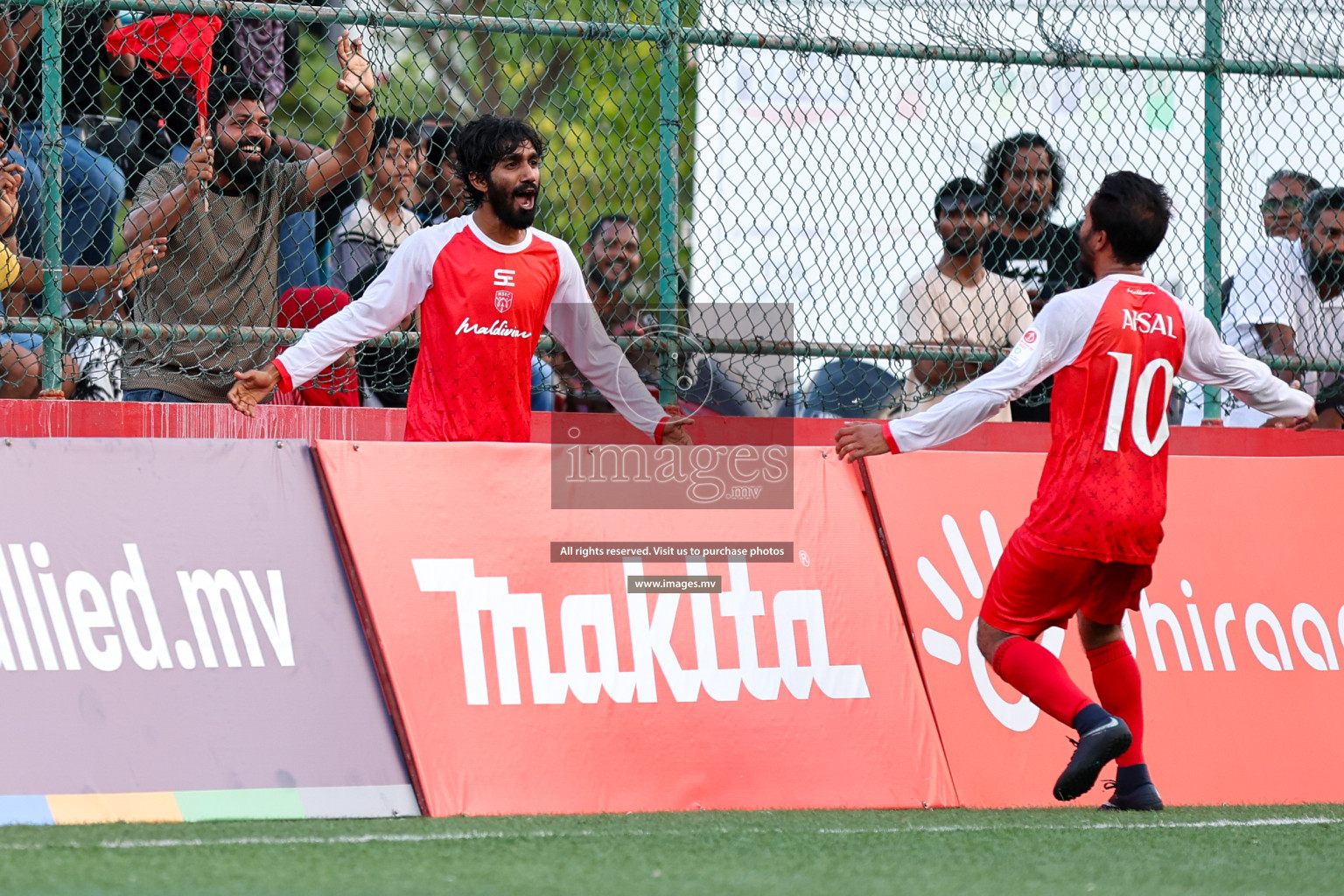 Stelco Club vs Maldivian in Club Maldives Cup 2023 held in Hulhumale, Maldives on 15 July 2023