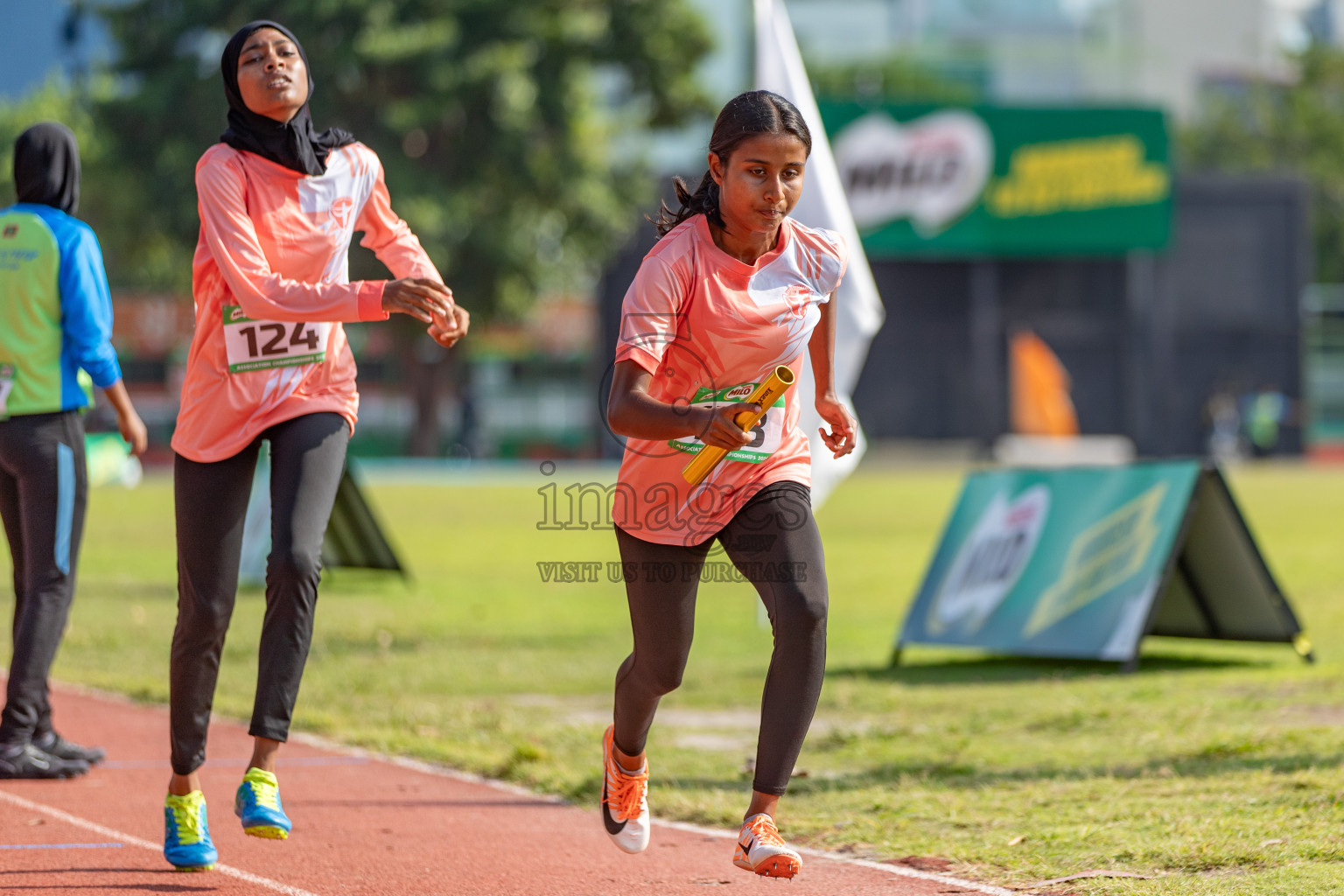 Day 4 of MILO Athletics Association Championship was held on Friday, 8th March 2024 in Male', Maldives. Photos: Hasna Hussain