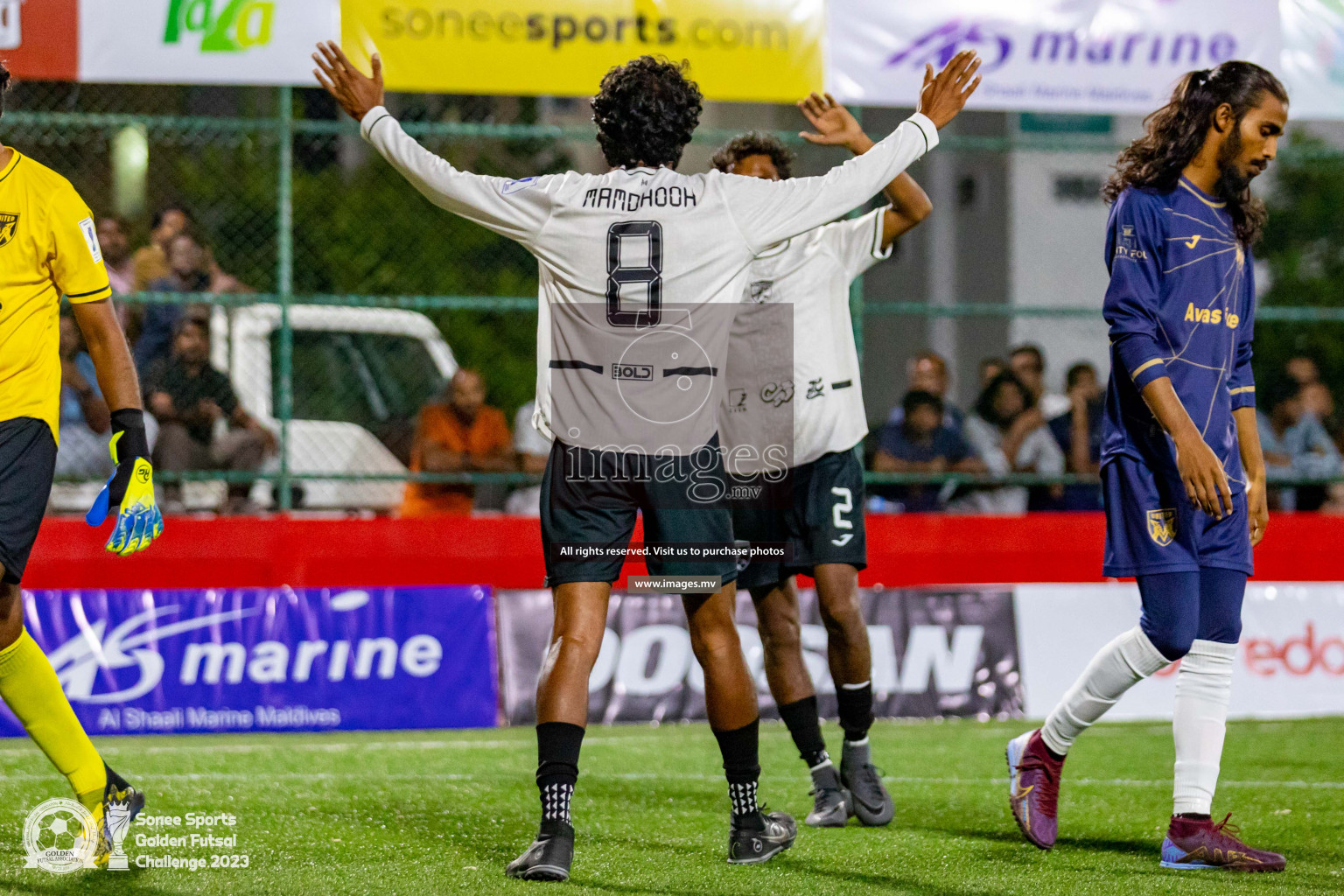 Matchday 23 of Golden Futsal Challenge 2023 on 27 February 2023 in Hulhumale, Male, Maldives