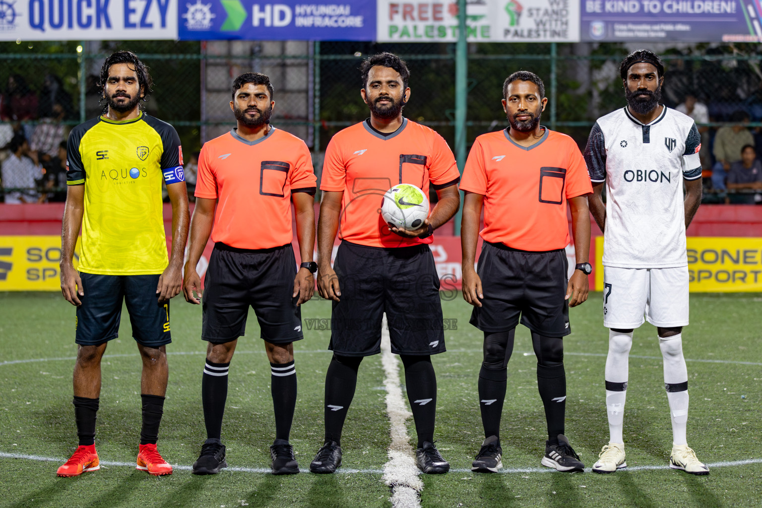 Machchangoalhi VS Vilimale on Day 36 of Golden Futsal Challenge 2024 was held on Wednesday, 21st February 2024, in Hulhumale', Maldives 
Photos: Hassan Simah/ images.mv