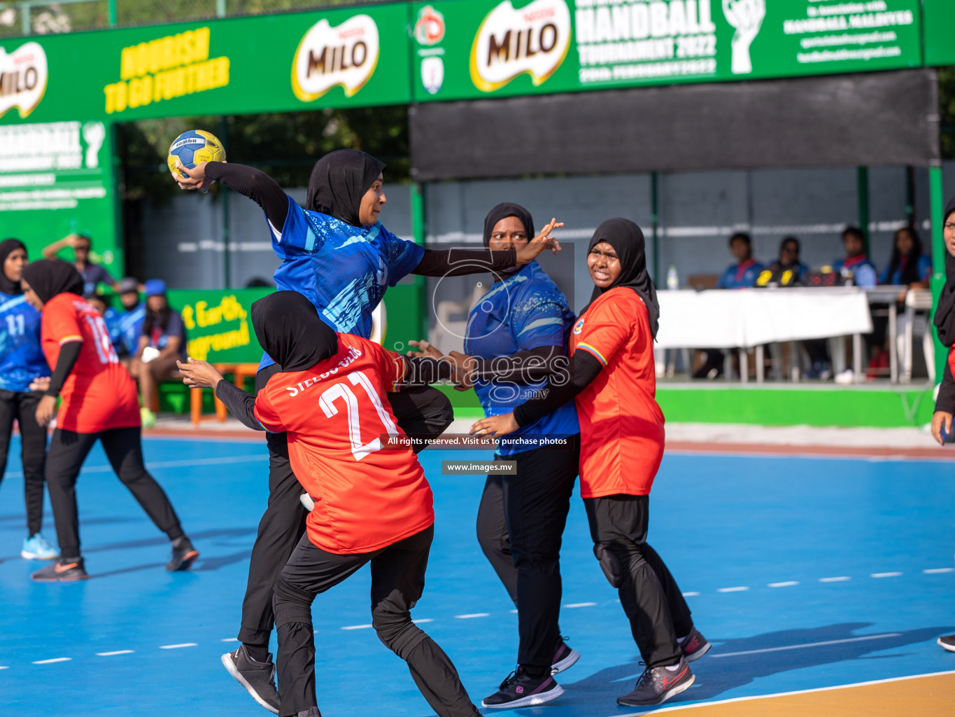 Day 7 of MILO 6th Inter Office Handball Tournament 2022 Photos by Ismail Thoriq & Shu Abdul Sattar