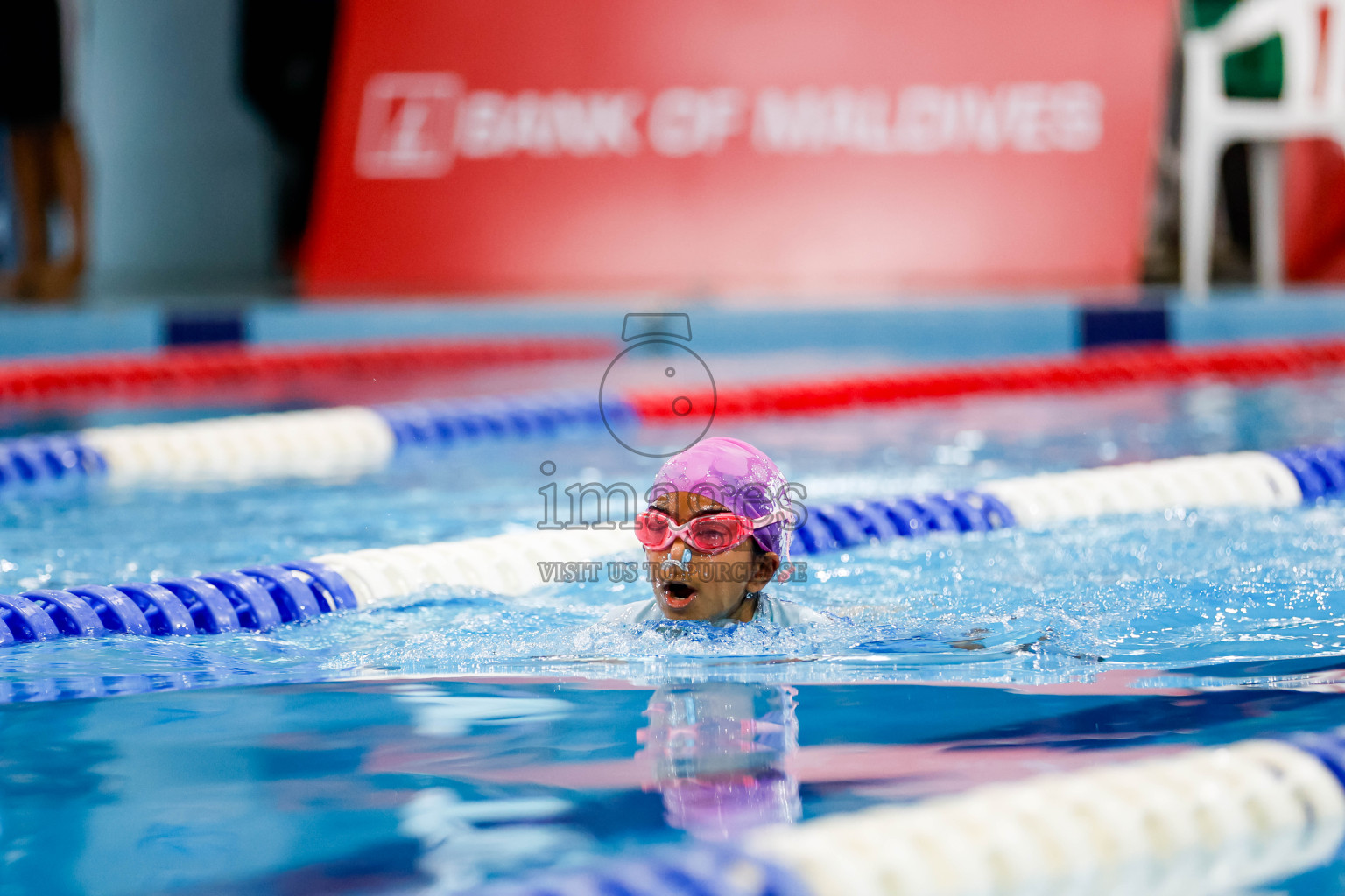 Day 1 of BML 6th National Kids Swimming Kids Festival 2025 held in Hulhumale', Maldives on Monday, 3rd November 2024. Photos: Hassan Simah / images.mv