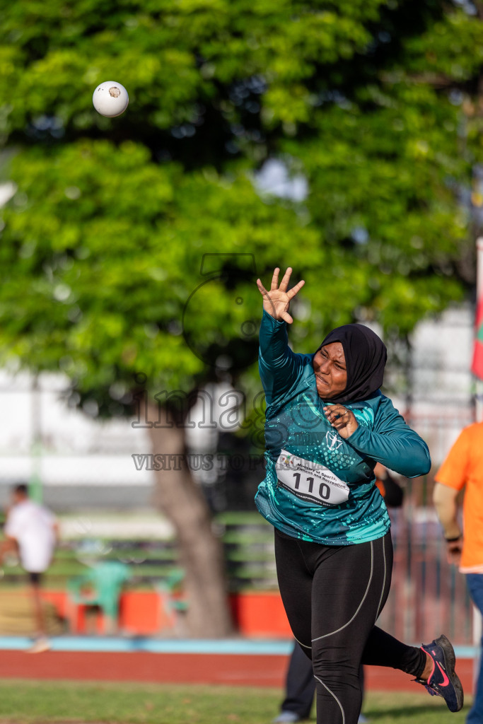 Day 2 of 33rd National Athletics Championship was held in Ekuveni Track at Male', Maldives on Friday, 6th September 2024. Photos: Shuu Abdul Sattar / images.mv