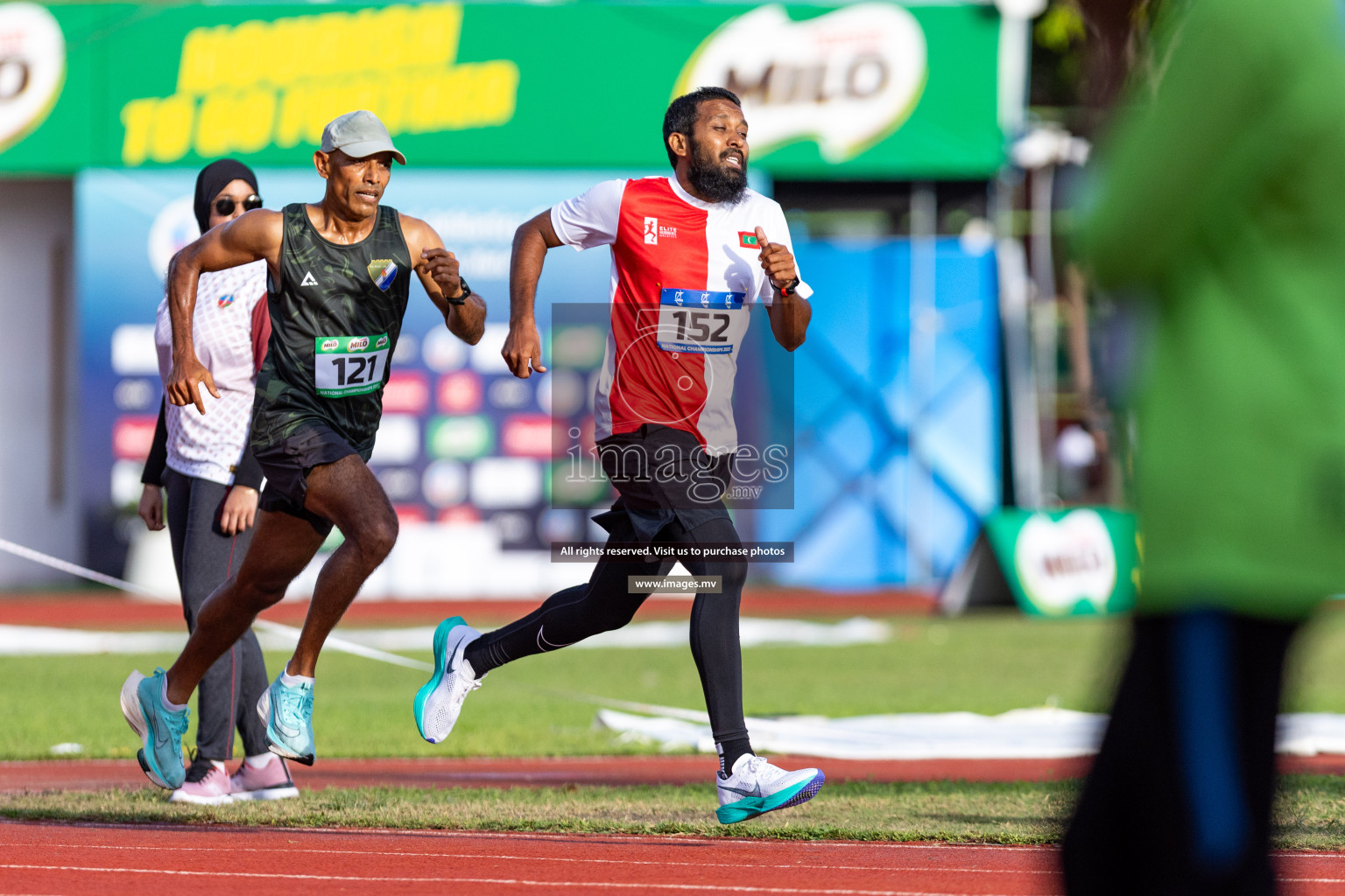 Day 1 of National Athletics Championship 2023 was held in Ekuveni Track at Male', Maldives on Thursday 23rd November 2023. Photos: Nausham Waheed / images.mv