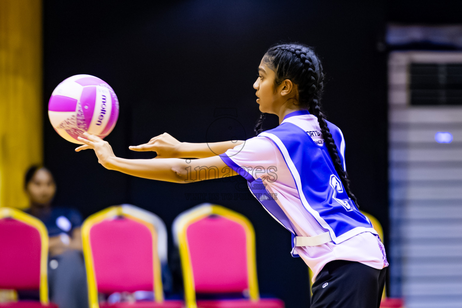 N Sports A vs Xenith SC in Day 1 of 24th Milo Netball Association Championship held in Social Center at Male', Maldives on Monday, 1st September 2025. Photos: Nausham Waheed / images.mv