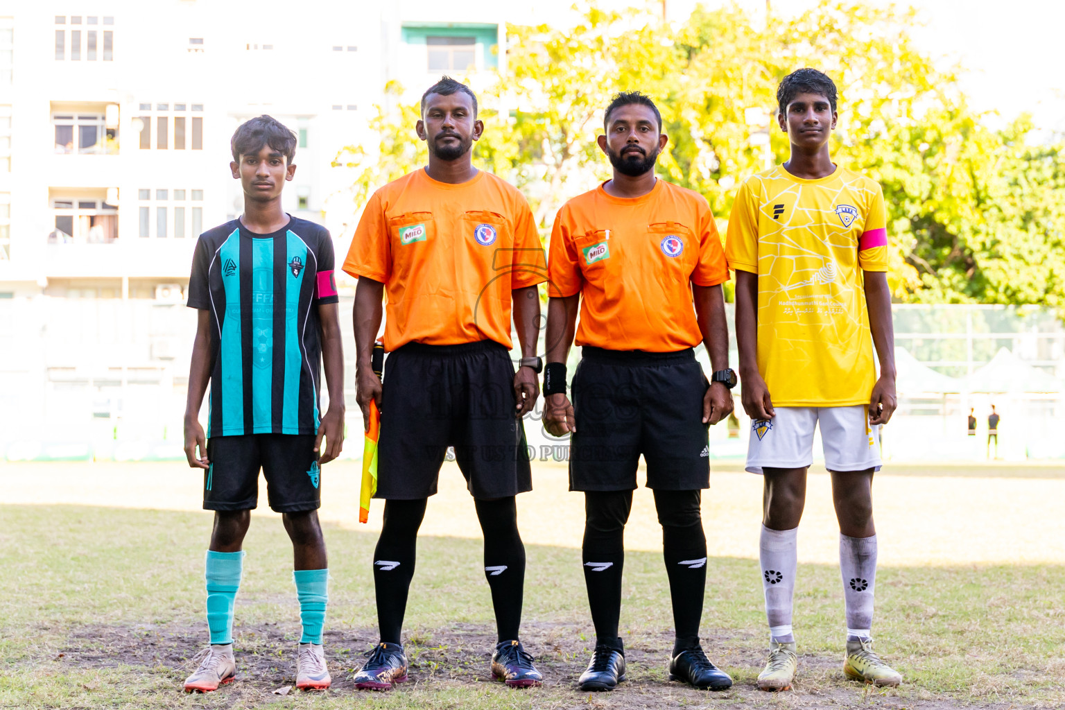 Day 5 of MILO Academy Championship 2025 (U14) was held on Monday, 3rd November 2025 at Henveiru Football Grounds, Male', Maldives . Photos: Nausham Waheed / images.mv