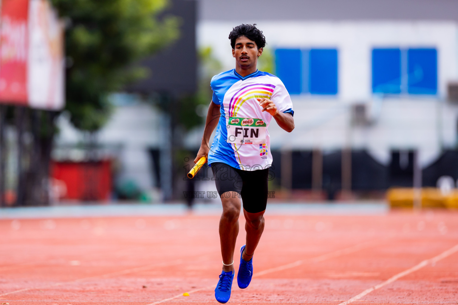Day 6 of Inter-school Athletics Championship 2025 held in Ekuveni Synthetic Track, Male', Maldives on Sunday, 12th October 2025. Photos by: Nausham Waheed / Images.mv