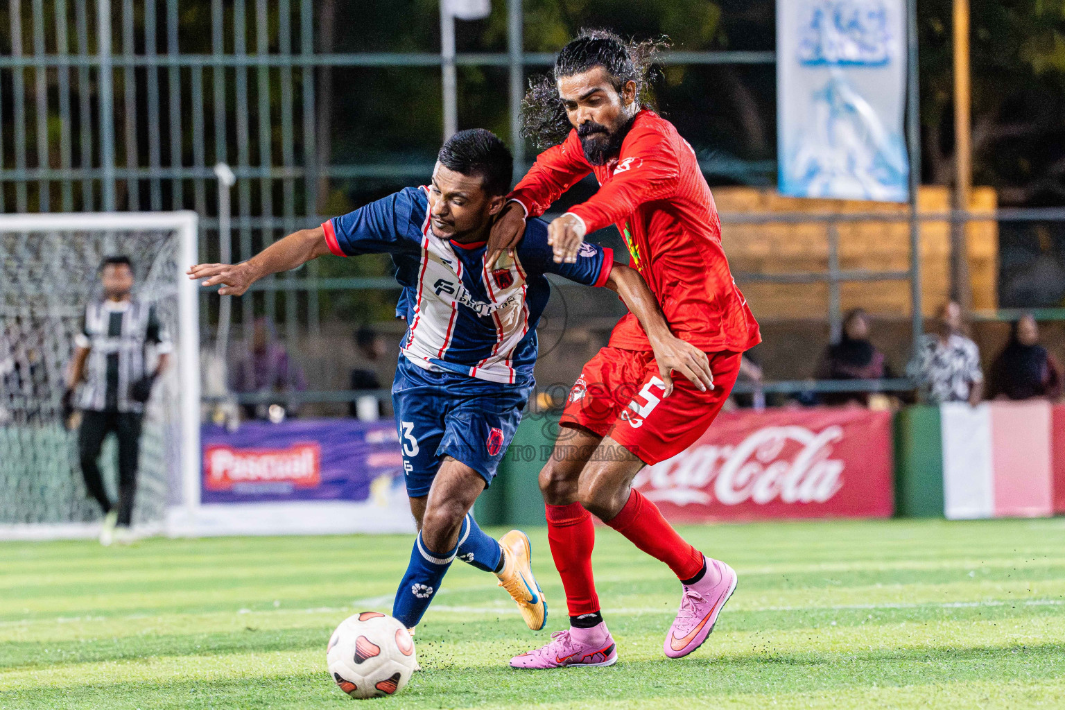 Kanmathi FC VS Maahinne United in Day 4 - Fonadhoo Youth Futsal Challenge 2025 held in Fonadhoo Futsal Stadium, L. Fonadhoo, Maldives on Wednesday, 29th October 2025 Photos: Arif Rasheed / images.mv