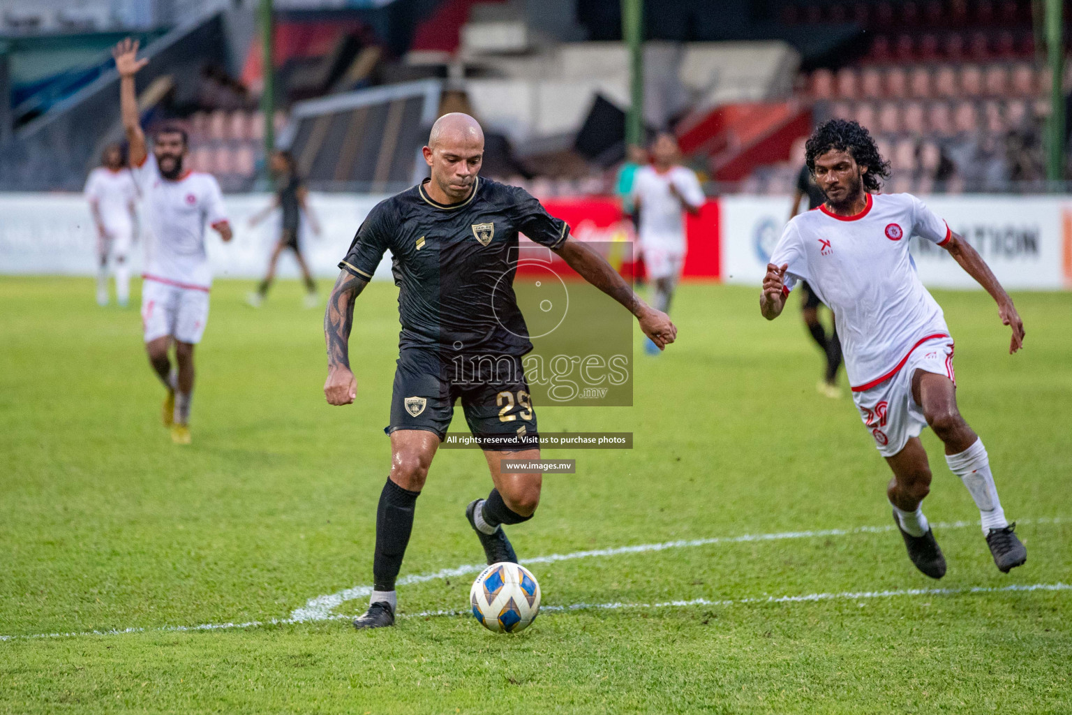 President's Cup 2023 Semi Final - Club eagles vs Buru sports, held in National Football Stadium, Male', Maldives Photos: Nausham/ Images.mv