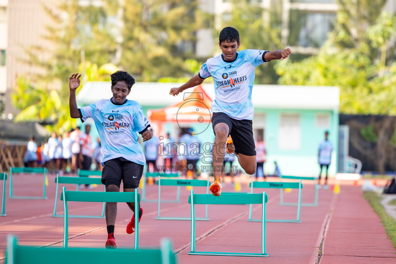 Streak Heats 2025 by Saaid Sports was held on Saturday, 6th September 2025 at Hulhumale' Synthetic Track, Hulhumale' Maldives. Photos: Ismail Thoriq / images.mv