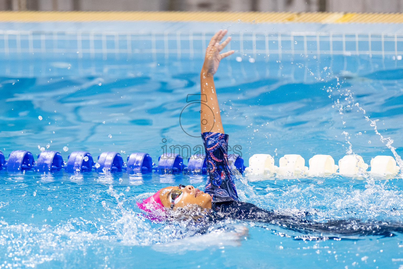Day 4 of BML 6th National Kids Swimming Kids Festival 2025 held in Hulhumale', Maldives on Thursday, 6th November 2024. Photos: Hassan Simah / images.mv