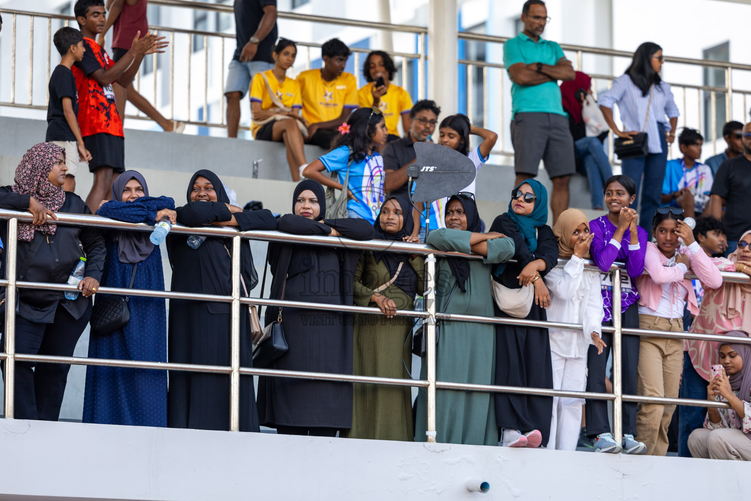 Day 5 of MWSC Interschool Athletics Championships 2024 held in Hulhumale Running Track, Hulhumale, Maldives on Wednesday, 13th November 2024. Photos by: Ismail Thoriq / Images.mv