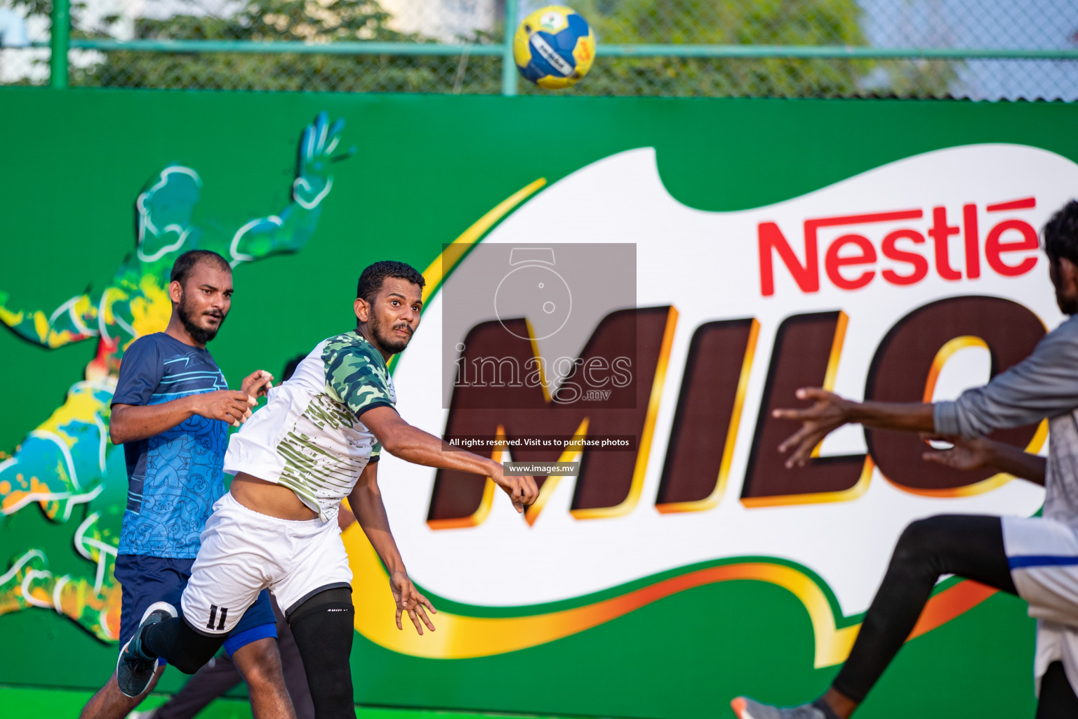 Milo 8th National Handball Tournament Day 4, 18th December 2021, at Handball Ground, Male', Maldives. Photos by Hassan Simah