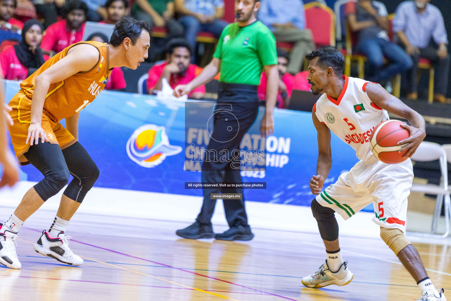 Bangladesh vs Bhutan in the final of Five Nation Championship 2023 was held in Social Center, Male', Maldives on Thursday, 22nd June 2023. Photos: Ismail Thoriq / images.mv