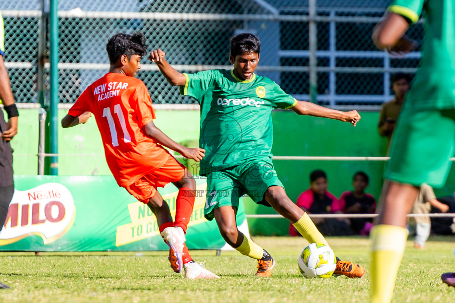 Day 1 of MILO Academy Championship 2024 held in Henveyru Stadium, Male', Maldives on Thursday, 31st October 2024. Photos by Nausham Waheed / Images.mv