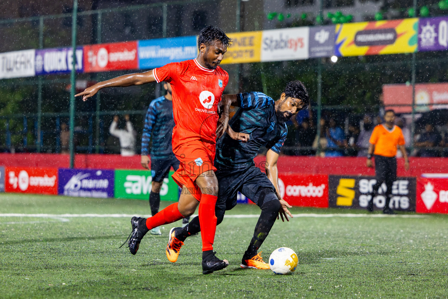 Th Buruni vs Th Gaadhiffushi in Day 18 of Golden Futsal Challenge 2025 was held on Wednesday, 22nd January 2025, in Hulhumale', Maldives. Photos: Nausham Waheed / images.mv